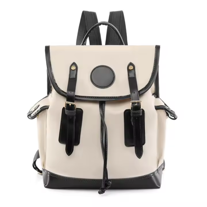 Mochara Oxford de gran capacidad para Mujer, mochila impermeable para Exterior, Bolsa de viaje, Bolsa con Cordón para Mujer - 1