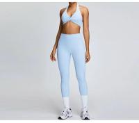 Zapatillas y ropa deportiva de secado rápido del gimnasio Fiess de la correa del color de la yoga del verano Tre - details 4