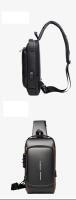 Bolso bandolera USB antirrobo para hombre, bolsos de pecho, paquete de mensajero para hombre - details 11