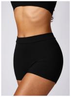 Pantalones cortos de Yoga para mujer, Shorts deportivos elásticos, antideslumbrantes, transpirables, de secado rápido - details 7