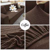 Funda elástica gruesa para sofá, Protector de sillón para sala de estar, 1/2/3/4 asientos - details 14