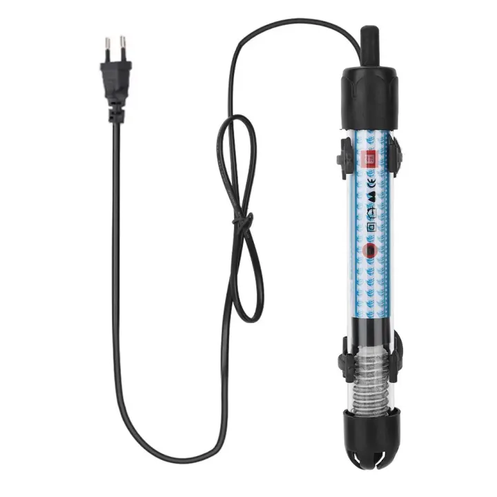 18-32 ° Calentador sumergible C, varilla calefactora de agua ajustable de 25-300W, pantalla LCD automática, varilla calefactora Digital para tarro de tortuga, acuario - 1