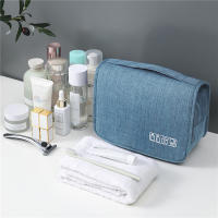Bolsa De Viaje Portátil Para Hombres Y Mujeres Organizador De Maquillaje Impermeable De Tela Oxford Con Almacenamiento Y Bolsillo Para Artículos De Higiene - details 12