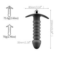 Leten Vibrador de Cuentas Unisex Estimulador de Placas y Anal Juguetes para la Salud Sexual - details 1