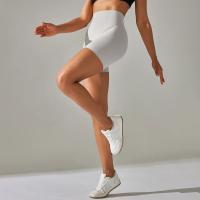Pantalones cortos de yoga para mujer, mallas transpirables de cintura alta para entrenamiento, gimnasio, deportes atléticos - details 7