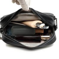 Bolso cruzado de piel auténtica para mujer, bandolera de diseñador de lujo, Color sólido, 100%, 2023 - details 21