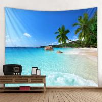 Tapiz de playa Tropical nórdico, Mandala colgante de pared Hippie, decoración de dormitorio, tapiz psicodélico, tapiz bohemio, 6 tamaños - details 4