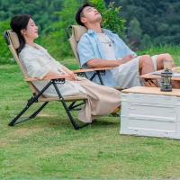 Silla de respaldo alto para acampar al aire libre plegable con ángulo ajustable de 5 rejillas Kermit recién mejorada, sillón de jardín - details 1