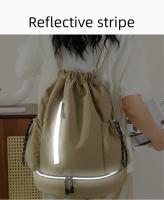 Bolsa deportiva ligera con cordón, impermeable, de gran capacidad, para Fitness, con correas ajustables de separación en seco y húmedo - details 4