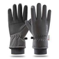 Esquí de invierno impermeable, deportes de nieve, snowboard, esquí, pantalla táctil, guantes de lana, antideslizantes, cálidos, dedos completos - details 6