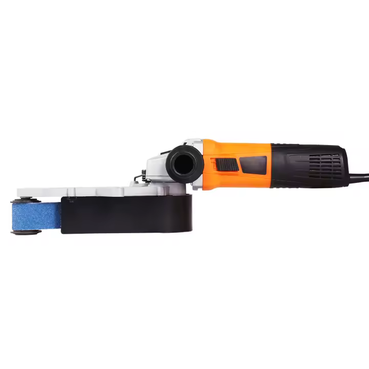 SucceBuy Lijadora pulidora de tubos, lijadora de banda de 1300 W con 6 velocidades variables (1100-3200 RPM), rectificadora profesional con 50 correas de lijado, ideal para pulir, terminar y eliminar óxido - 1