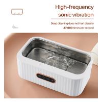Minilavadora portátil con vibración de alta frecuencia, ultrasónico para joyería, gafas dentales, 400ML - details 1