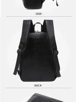 Mochila de negocios para hombre, accesorio sencillo de carga USB, ligera, para viaje, 1 paquete de 15,6 pulgadas - details 15