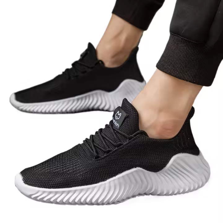 Zapatillas de correr de alta calidad para hombre y mujer, zapatos deportivos informales de malla cómodos y ligeros39-47 - 1