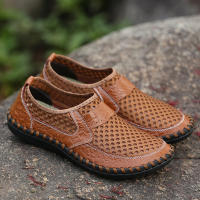 Zapatillas Deportivas de Alta Calidad para Hombres Zapatos Planos Cómodos de Cuero Informal - details 4