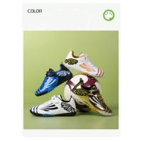 Nuevos zapatos de fútbol dorados a la moda para niños, zapatos de fútbol antideslizantes cómodos, zapatillas deportivas para niños, zapatillas deportivas para niños - details 4