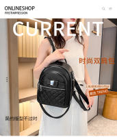 Mochila pequeña de cuero negro para niñas, bolso de hombro pequeño rosa para teléfono móvil, mini mochila informal - details 1