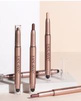 Paleta de palos de sombra de ojos, maquillaje para ojos resistente al agua, lápices de brillo delineador, iluminador, alta pigmentación, a prueba de manchas - details 13