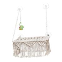 Macrame Cat Hammock  Saving Boho Without Mat  Bed  for   Decoration Kitten Sleeping Playing Climbing