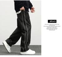 Pantalones Casuales de Talla Grande para Hombres Tela Composite de Poliéster Largo Completo - details 12