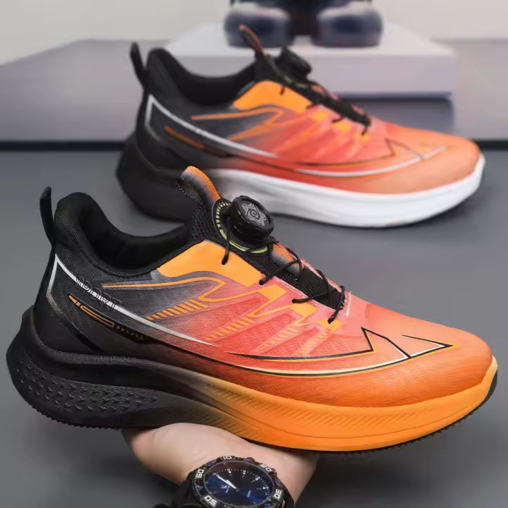 Zapatos de los hombres zapatos versátiles de moda zapatos deportivos zapatos casuales zapatos para correr tendencia zapatos de estudiante malla transpirable y ligero - 1