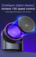 Xiaomi-ventilador eléctrico inteligente, ventilador sin aspas de 100 velocidades, carga USB, aire acondicionado silencioso de escritorio montado en la pared, para oficina, Camping en interiores - details 13
