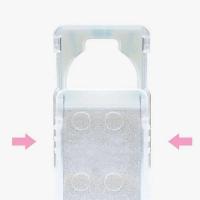 Cerradura de puerta antirrobo para niños, puerta de seguridad para niños rinforcd ky st, antibloqueo universal para niños, resistente y - details 4