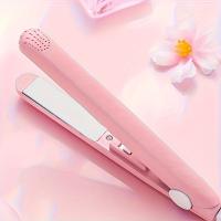 Mini plancha de pelo y rizador de cerámica, plancha alisadora portátil y compacta para viajes y uso doméstico - details 4