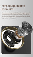 -auriculares inalámbricos con Bluetooth 5,3, audífonos estéreo TWS con Clip para la oreja, Control táctil, auriculares HIFI deportivos para videojuegos y música - details 7