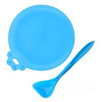 Tapa de silicona reutilizable para comida de mascotas, tapa de lata para almacenamiento de perros y gatos, sello con cuchara, 2 unidades - details 14