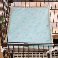 Alfombrilla Universal de seda de hielo con dibujos de perros, alfombrilla plegable impermeable para Gato, alfombrilla refrescante antideslizante, 2 tamaños, caja para perros, cama para dormir en casa - details 14