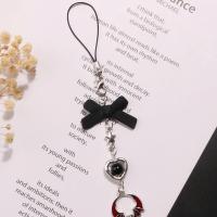Correa de teléfono Y2K de mariposa negra, cordón de llave de estilo gótico, cadena para teléfono móvil, cordón fresco y dulce, llavero móvil, cordón, regalo de joyería - details 14