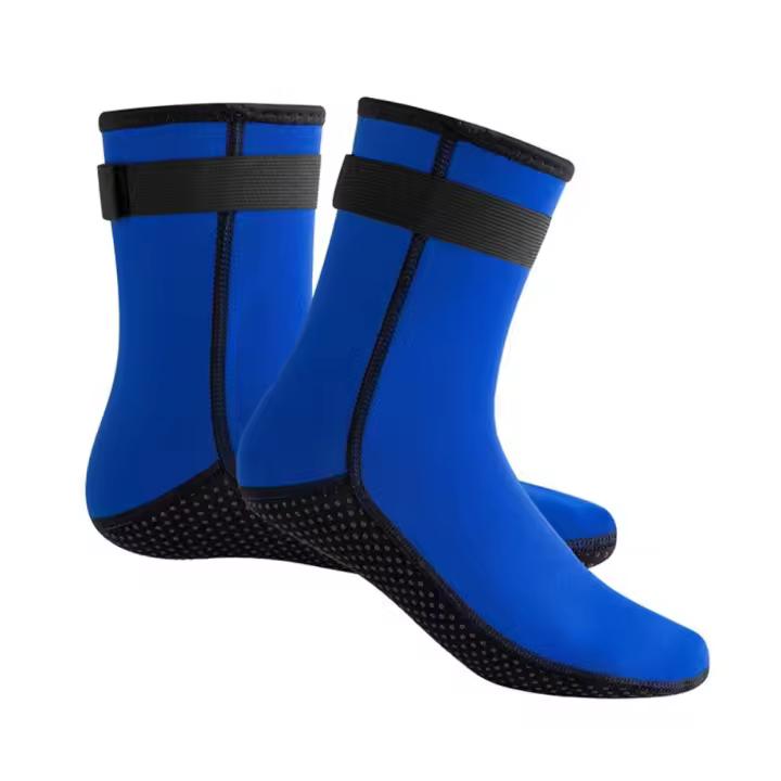 Rafting-Calcetines de buceo de neopreno, 3mm, cálidos, Unisex, para playa, agua, Extra durabilidad, botas de natación antideslizantes, gimnasio - 1