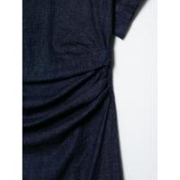 OUWU- Vestido Midi Decorativo Plisado Para Mujer Con Decoración De Cremallera Para Primavera Y Verano Nueva Ropa Casual Para Mujer - details 7