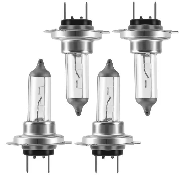 4 X H7 Bombillas de Faros Delanteros de 12V / 55W Halógena Lámpara Estándar - 1