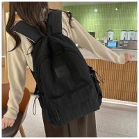 2025 Mochila universitaria ligera, diseño minimalista moderno, correas acolchadas impermeables, adecuada para estudiantes y viajes diarios - details 14