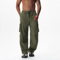 Pantalones de trabajo de marca de moda de verano para hombres, pantalones largos informales ajustados y sueltos de estilo coreano - details 19