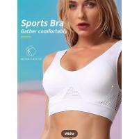 Sujetador deportivo con almohadillas incorporadas, transpirable, alta elasticidad, sin aros, perfecto para yoga, fitness, correr - details 29