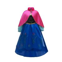 Disfraz de princesa Anna verde para niñas pequeñas, disfraz de Halloween, vestido elegante para fiesta de cumpleaños, vestido de carnaval - details 37