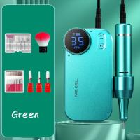 Taladro profesional de uñas, 35000 RPM, máquina de lima eléctrica recargable para uñas acrílicas, pulido y pulido - details 3