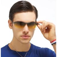 Gafas de sol fotocromáticas para hombre, gafas camaleón polarizadas, gafas de sol que cambian de color, visión diurna y nocturna, gafas de conducción, UV400 - details 32