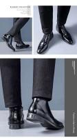 Negocios para hombres, zapatos de cuero para hombres de alta calidad, hermosos zapatos de vestir antideslizantes - details 9