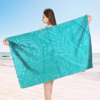 Toallas de playa de microfibra, toalla absorbente súper suave para nadar de secado rápido para natación, deportes, playa, Camping, gimnasio, - details 2