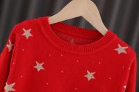 2025 Ins nuevos suéteres de invierno para niñas suéter de estrella prendas de punto ropa para niños - details 4