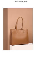 Nueva Bolsa Tote de Nicho para Mujeres de Cuero Genuino de Gran Capacidad, Maletín para Laptop, Bolsa de Viaje de Cuero de Vaca Negro - details 17