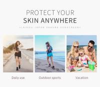 LAIKOU SPF 50 PA +++ Sakura protector solar para cara cuerpo cuello bloqueador Solar bloqueador solar de larga duración protector solar Facial crema solar 50g - details 9