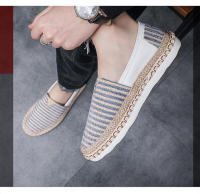 Zapatos de lona transpirables para hombre y mujer, zapatos vie informales de pescador, moda de verano - details 1