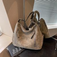 Bolso cruzado de lujo para mujer, bandolera de un solo hombro, de gran capacidad, Retro, mate, de cuero PU - details 18