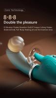 Embalaje privado SEXY ZALO ARES G-pot y vibrador calentable para clítoris, estimulador de clítoris interno femenino, Maager vibratorio para sexo adulto - details 3