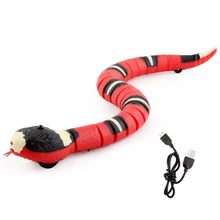 Juguetes de serpiente, carga USB, accesorios para mascotas, juguetes para niños - 1